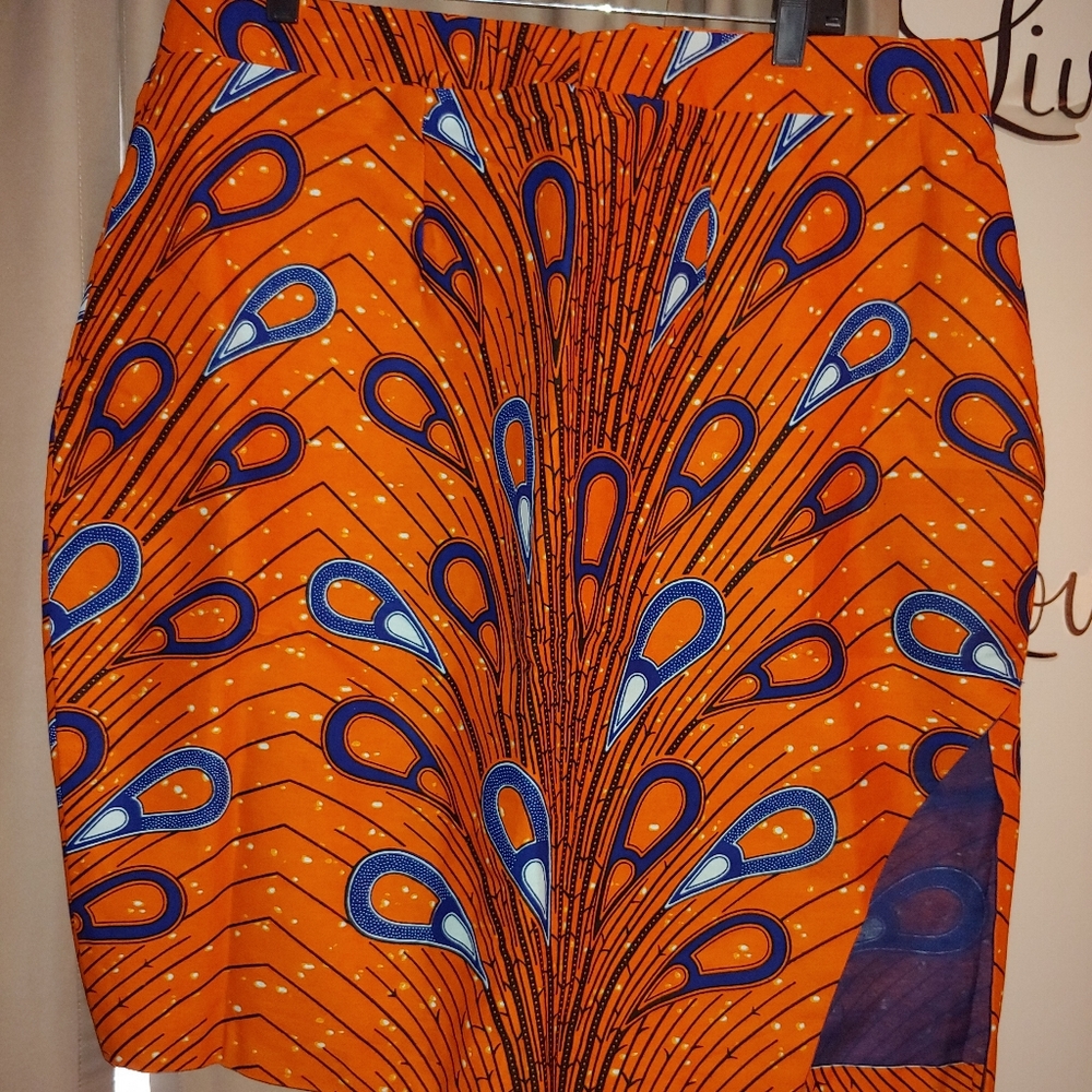African Ankara skirt